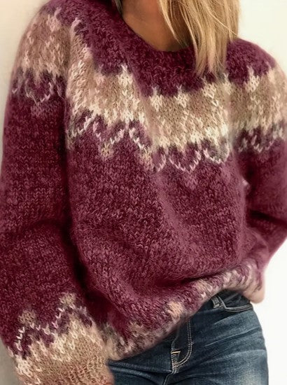 R&B | Eleganter Rundhals Pullover