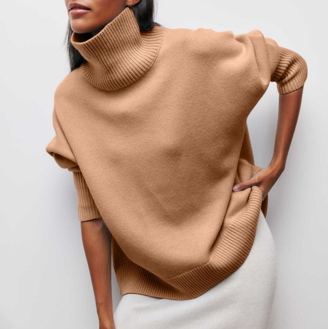 R&B | Warmer Strickrollkragenpullover für Wintertage