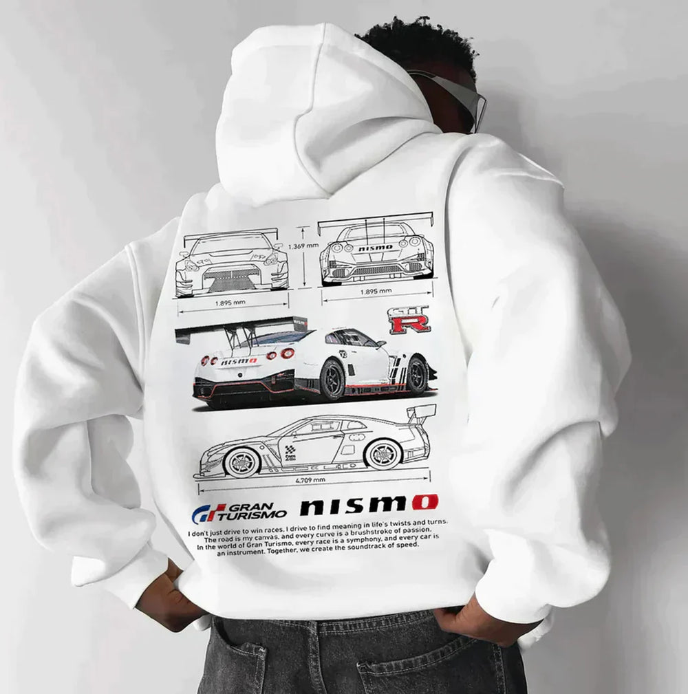 R&B | Oversized Racing Hoodie