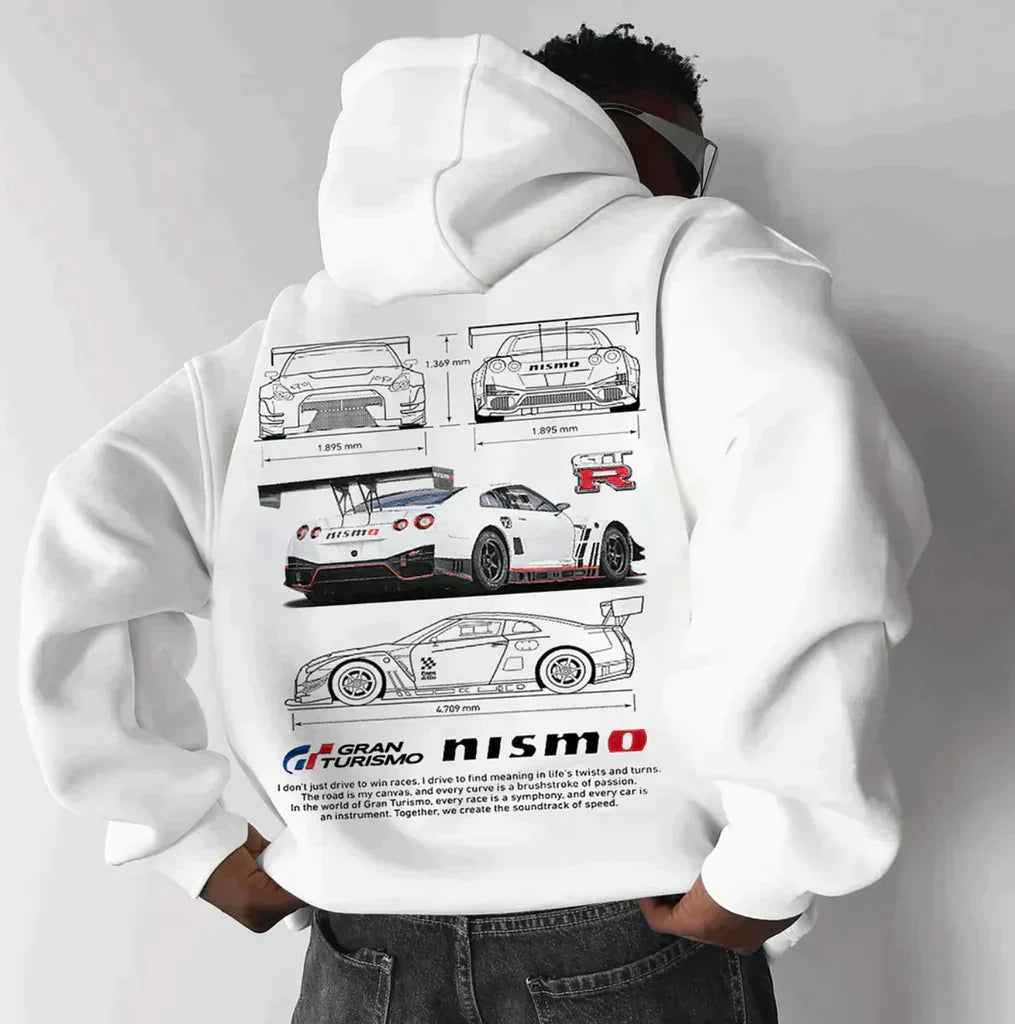 R&B | Oversized Racing Hoodie