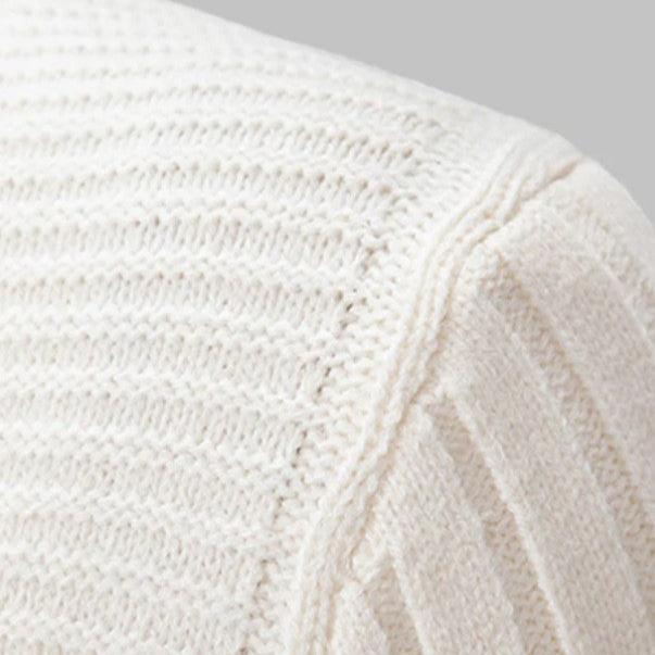 R&B | Klassischer Strickpullover mit Struktur Weich und Warm Perfekt für Alltag und Fest