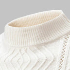 R&B | Klassischer Strickpullover mit Struktur Weich und Warm Perfekt für Alltag und Fest