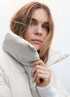 R&B | Pufferjacke Damen Reguläre Passform Warmer Schutz Essentielle Eleganz