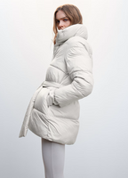 R&B | Pufferjacke Damen Reguläre Passform Warmer Schutz Essentielle Eleganz