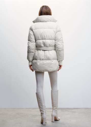 R&B | Pufferjacke Damen Reguläre Passform Warmer Schutz Essentielle Eleganz