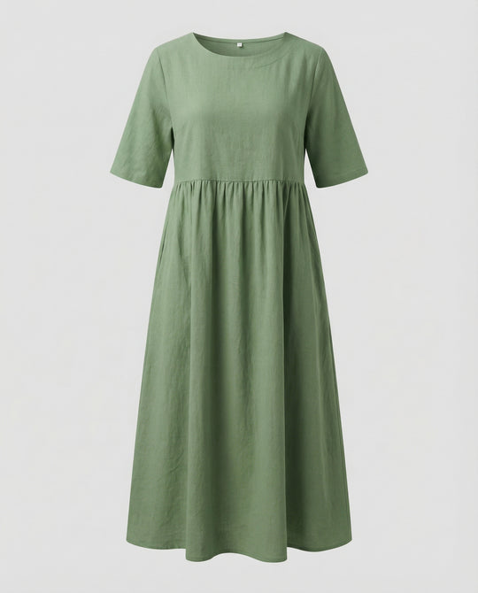Lässiges lockeres Sommerkleid