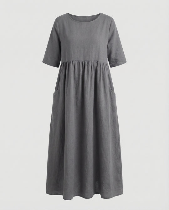 Lässiges lockeres Sommerkleid