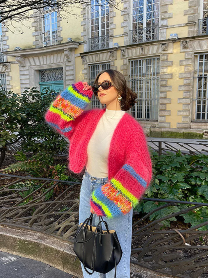 R&B | Übergroße Strickjacke