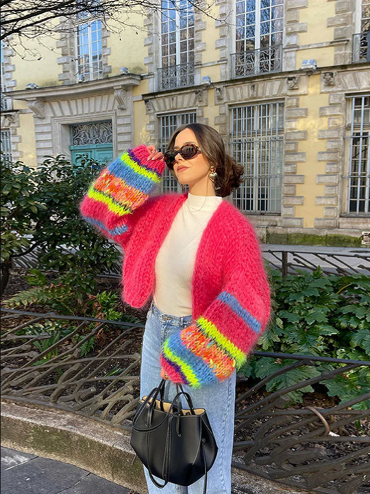 R&B | Übergroße Strickjacke