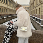 R&B | Luxuriöse Jacke Aus Weichem Kunstfell für Damen