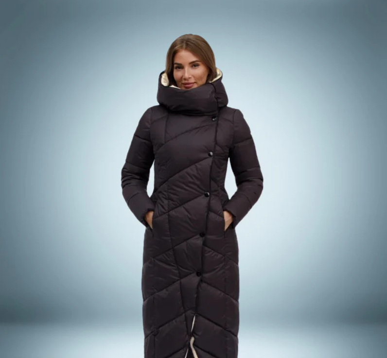 R&B | mit Knopfverschluss für Frauen Ideal für Den Winter