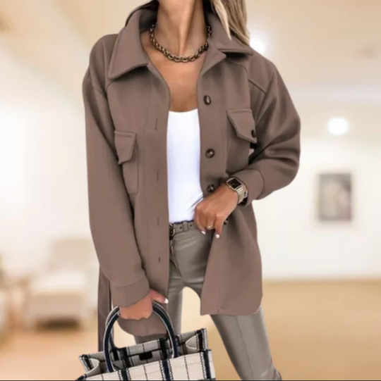 R&B | Damen-Trenchcoat Warm und Stilvoll für Den Winter