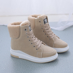 R&B | Fell gefüttert Schnürstiefel Winterstiefel Stiefeletten
