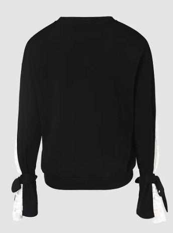 R&B | Stylische Spitzenbluse mit floralen Design