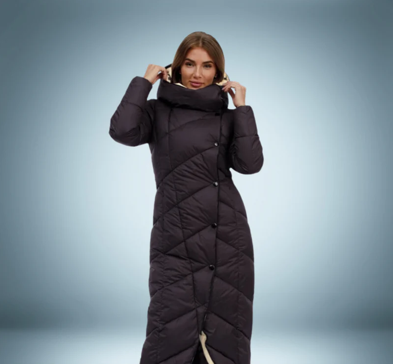 R&B | mit Knopfverschluss für Frauen Ideal für Den Winter