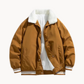 R&B | Warme Winterjacke für Herren mit Sherpa-Kragen