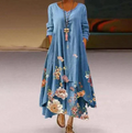 elegante maxi-kleid für sommerliche Tage