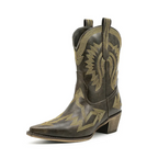 R&B | Klassische Western-Cowboystiefel Aus Leder für Damen
