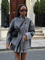 R&B | Trendiger Damenmantel Im Oversize-Fit