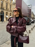 R&B | Lederjacke für Damen Herbst/winter Kollektion