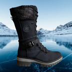 R&B | und stilvolle Damen-Winterstiefel aus Leder