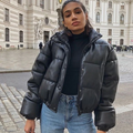 R&B | Kurze Bomberjacke mit Reißverschluss und Gerippten Bündchen