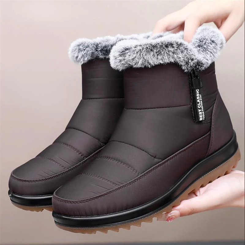 R&B | Winterstiefel Aus Baumwolle für Frauen