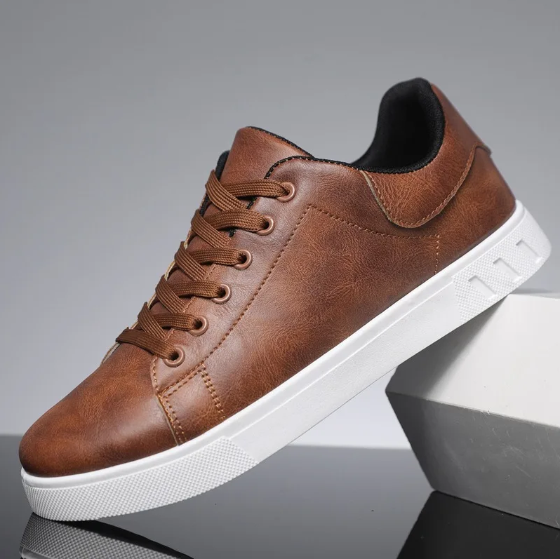 R&B | Leder-Herrenschuhe Im Klassischen Design