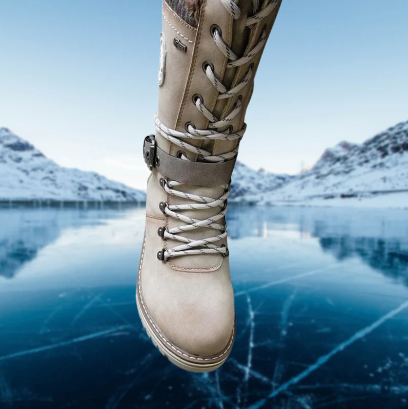 R&B | und stilvolle Damen-Winterstiefel aus Leder