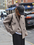 R&B | Trendiger Damenmantel Im Oversize-Fit