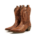R&B | Klassische Western-Cowboystiefel Aus Leder für Damen