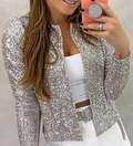 R&B | Elegante Paillettenjacke für Damen