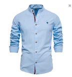 R&B | Herren Elegantes Leinenhemd