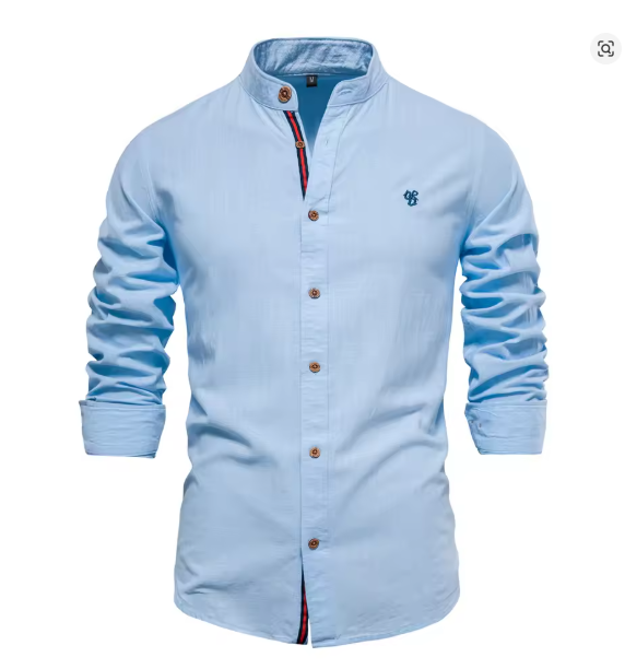 R&B | Herren Elegantes Leinenhemd