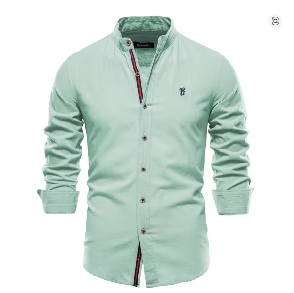 R&B | Herren Elegantes Leinenhemd