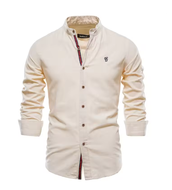 R&B | Herren Elegantes Leinenhemd