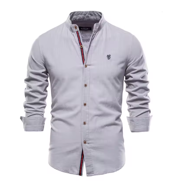 R&B | Herren Elegantes Leinenhemd