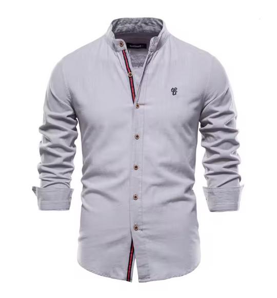 R&B | Herren Elegantes Leinenhemd