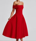 R&B | Midi-Kleid Elegant Blau