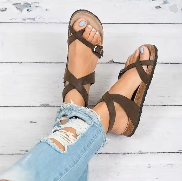 R&B | Orthopädische Sandalen Im Römischen Stil
