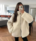 R&B | Damen Sherpa Reißverschlussjacke
