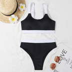 R&B | Bikini Bequemer Bikini mit High-Waist-Slip