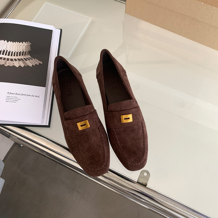 R&B | Britische Schuhe Aus Leichtem Wildleder
