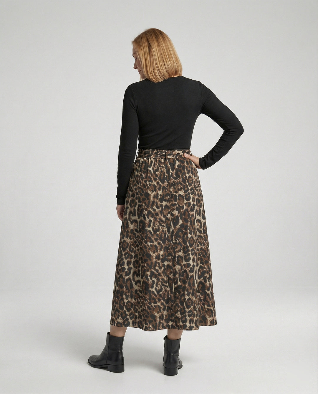 Damen Maxirock mit Print Sommer
