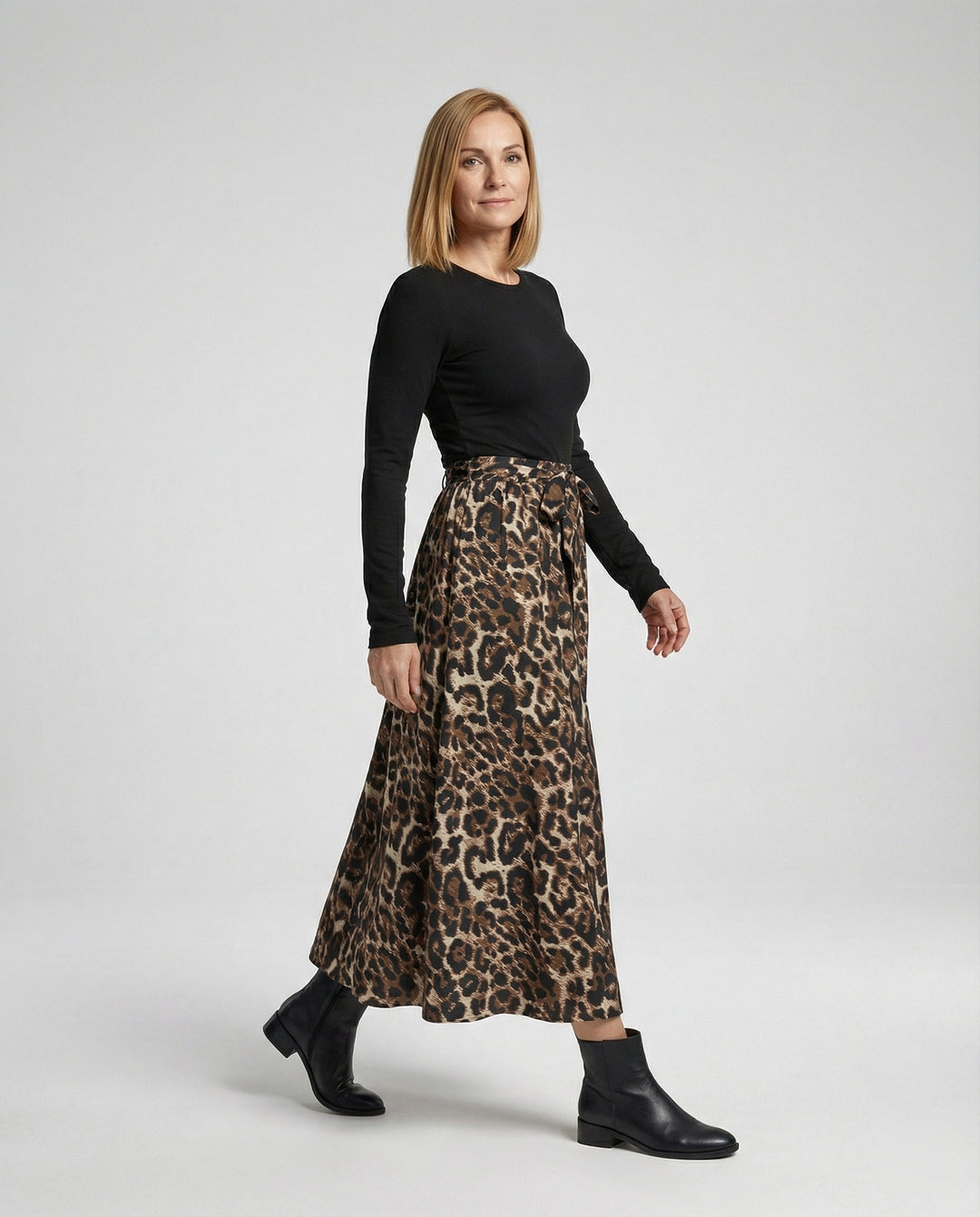 Damen Maxirock mit Print Sommer
