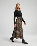 Damen Maxirock mit Print Sommer