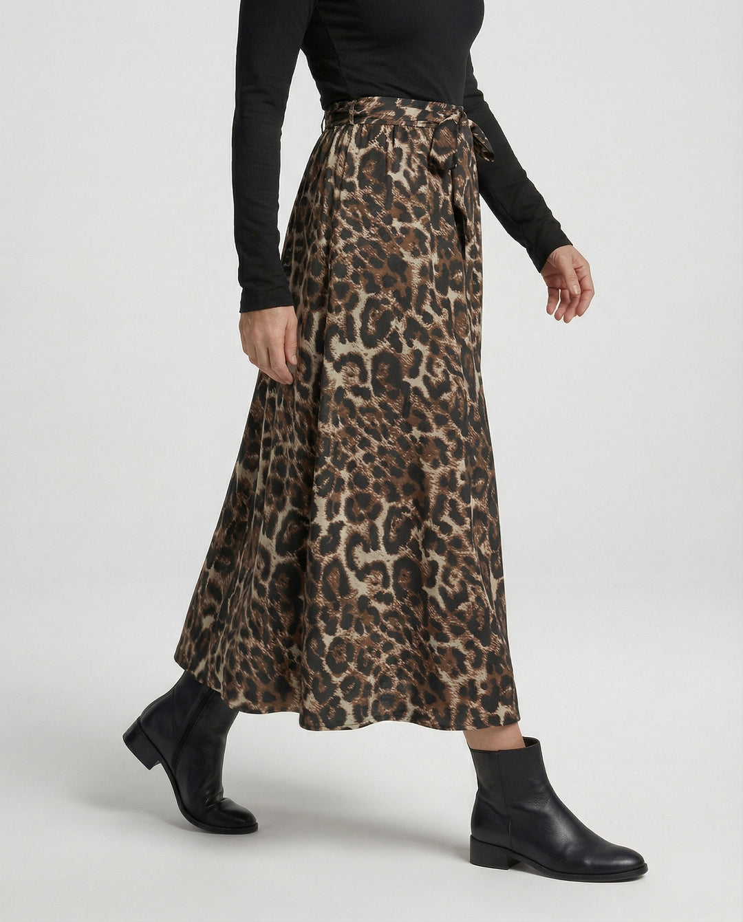 Damen Maxirock mit Print Sommer
