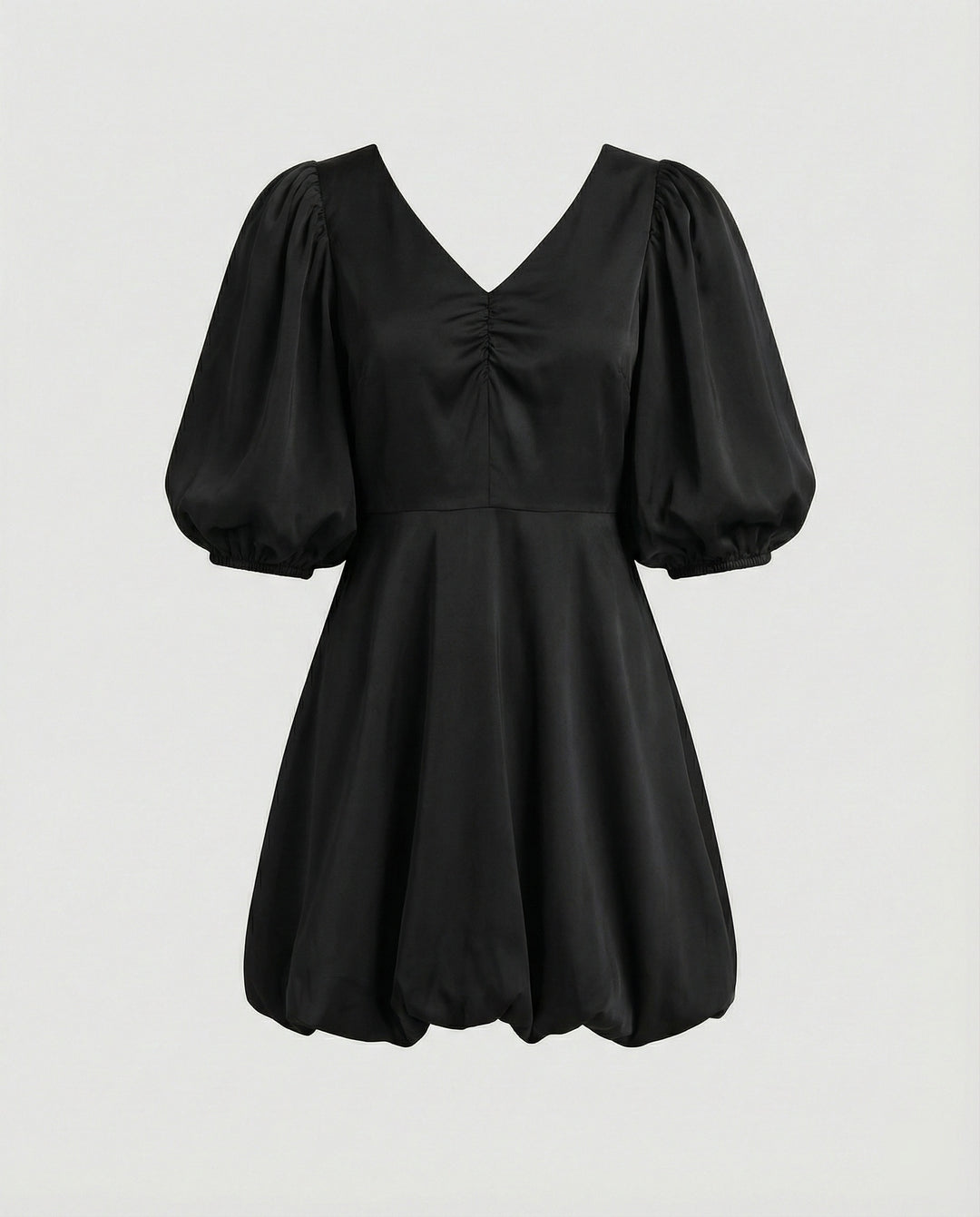 Damen Sommerkleid A-Linie mit Kimonoärmeln