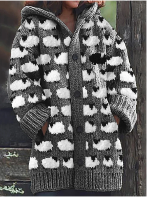 R&B | Moderne und Vielseitige Winter-Strickjacke