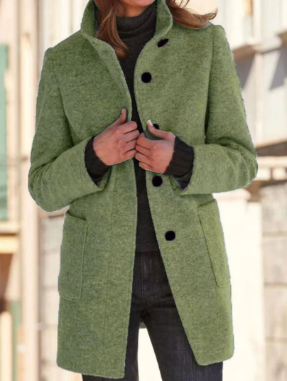 R&B | Stilvoller & Eleganter Button-Down-Mantel